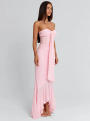 BELLA MAXI DRESS LIGHT PINK