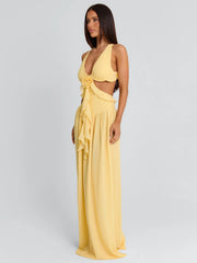 RAELYN MAXI DRESS YELLOW