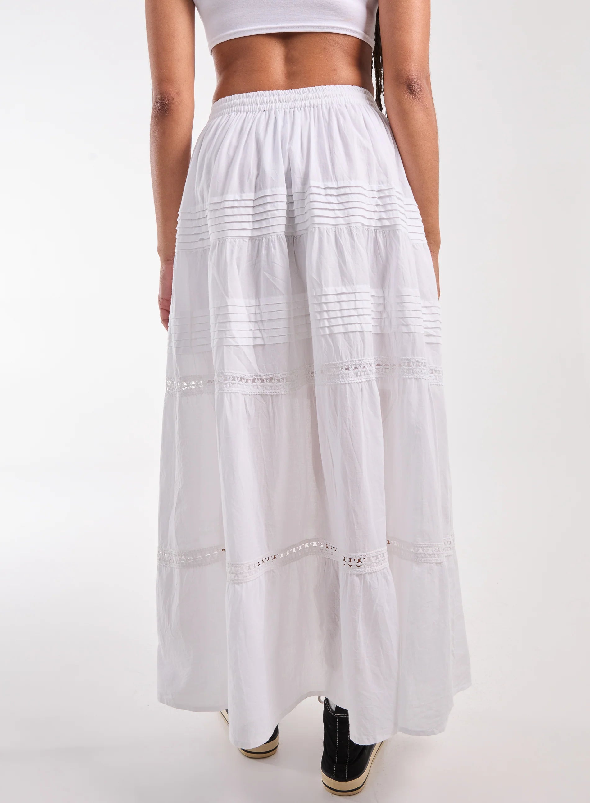 Prairie Tiered Maxi Skirt