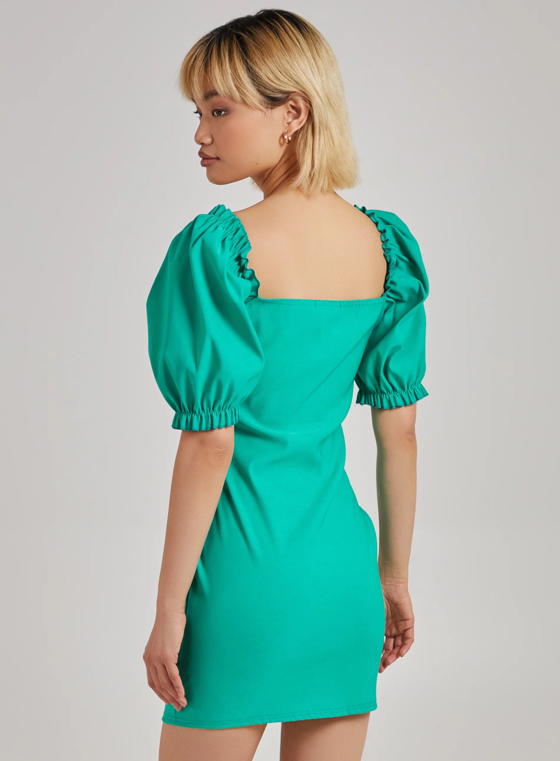 Bengline Corset Frill Detail Mini Dress
