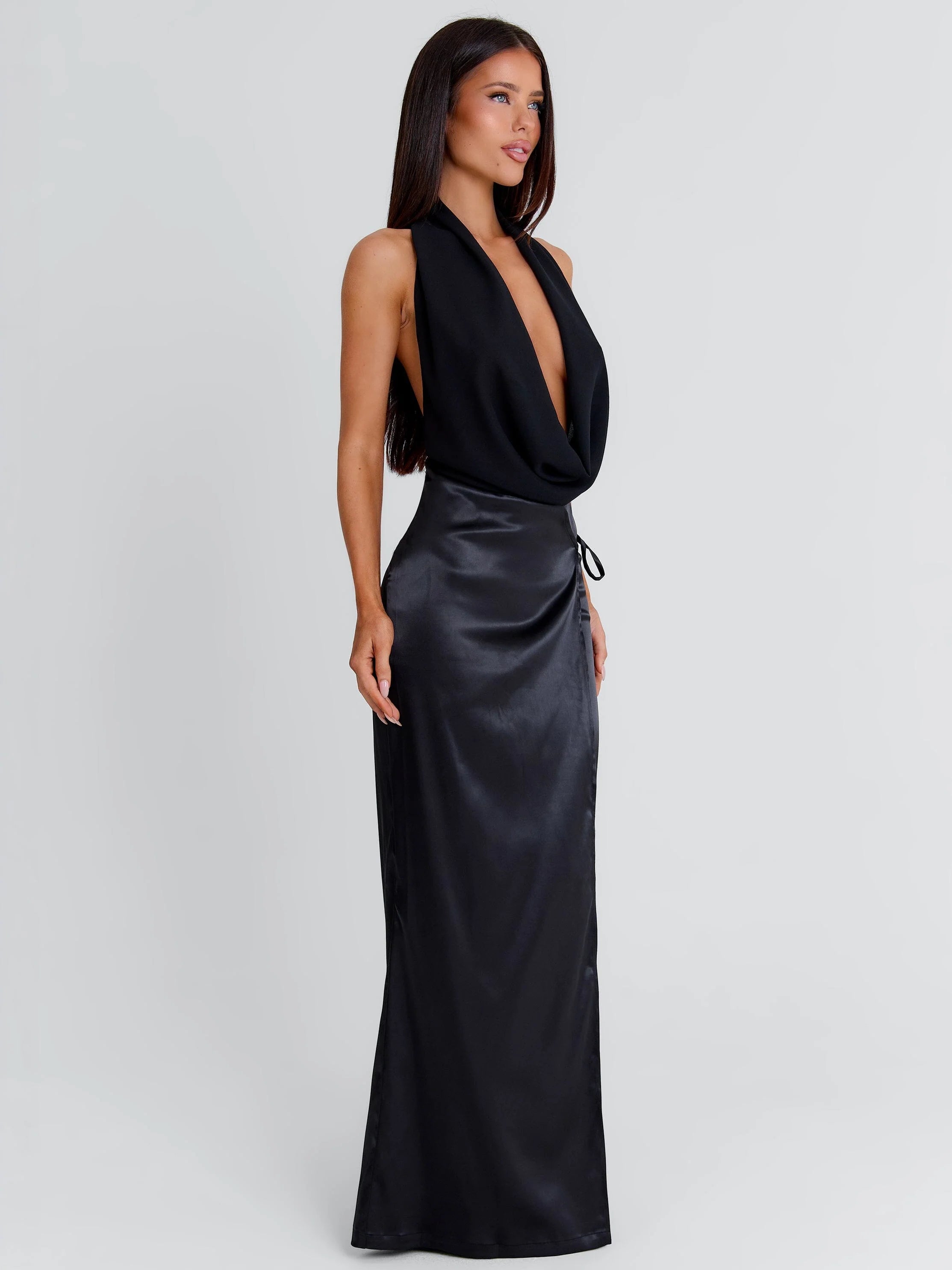 ISHA MAXI DRESS BLACK