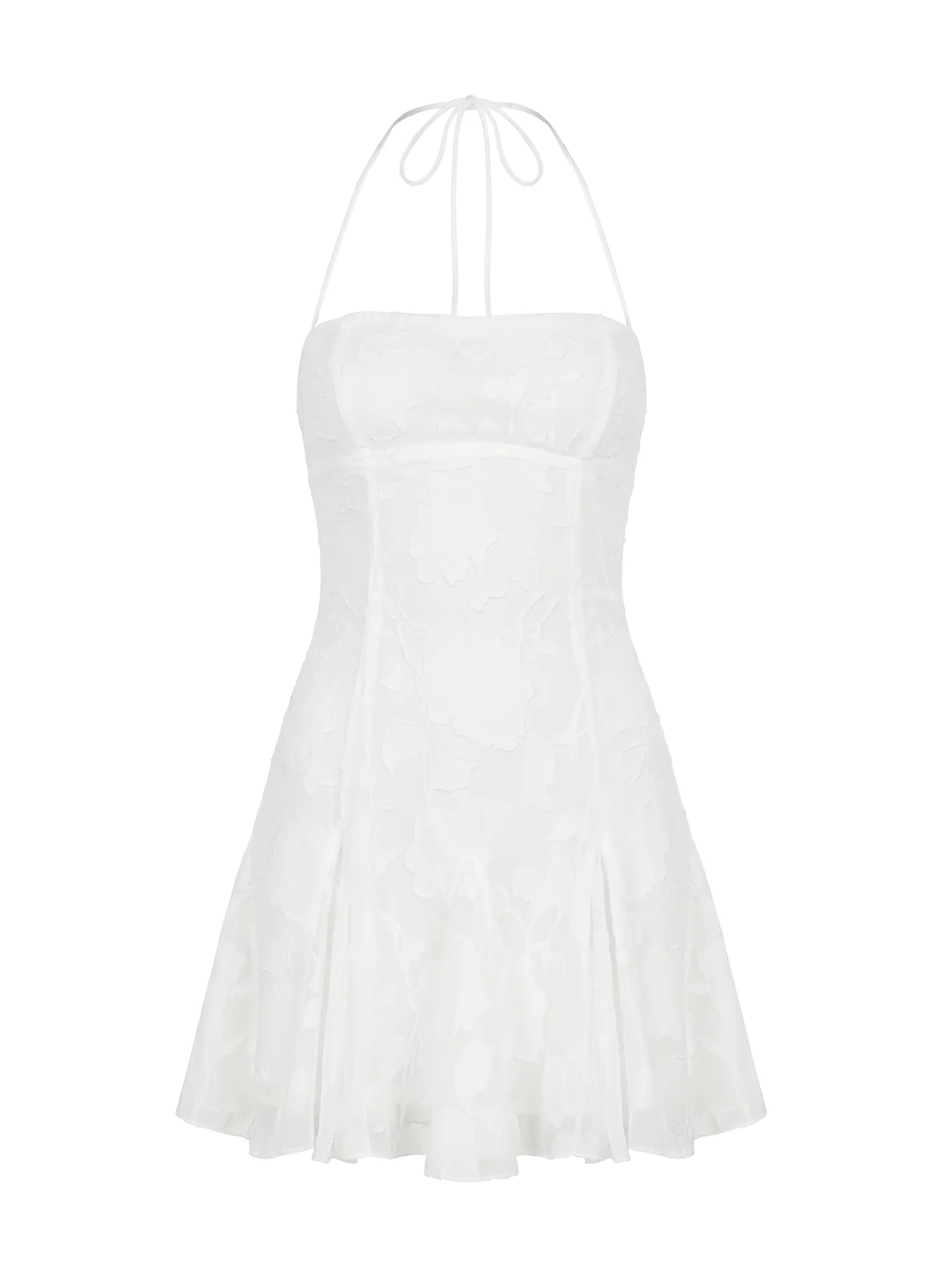 Delamere Mini Dress White Burnout