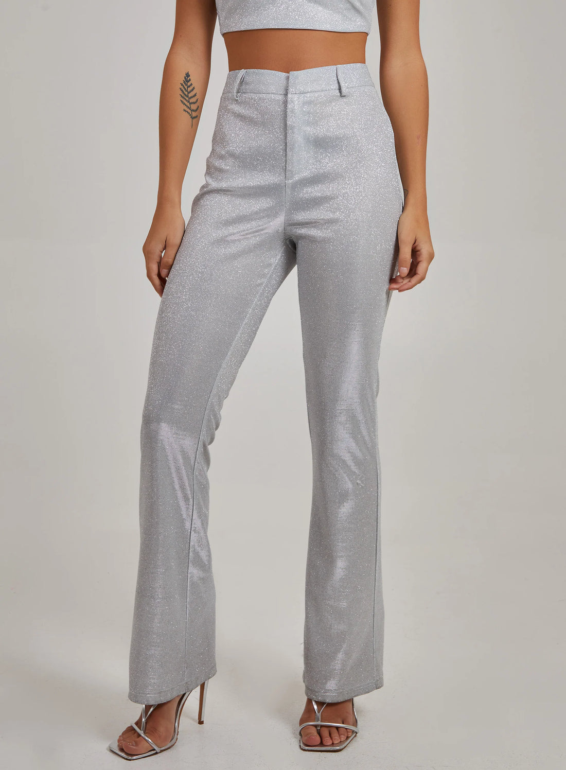 Sparkle Wide Leg Formal Trousers