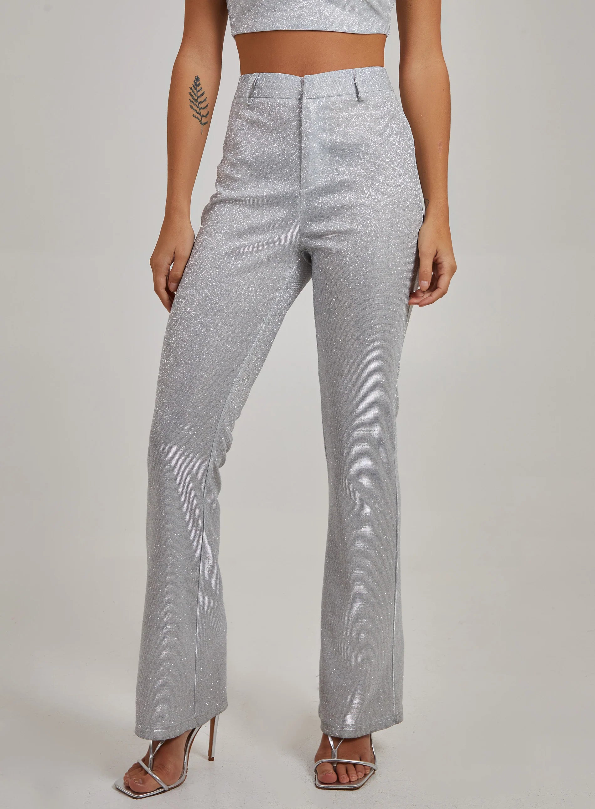 Sparkle Wide Leg Formal Trousers