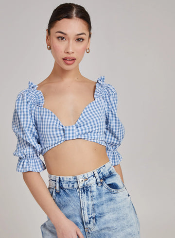 Cropped Check Top