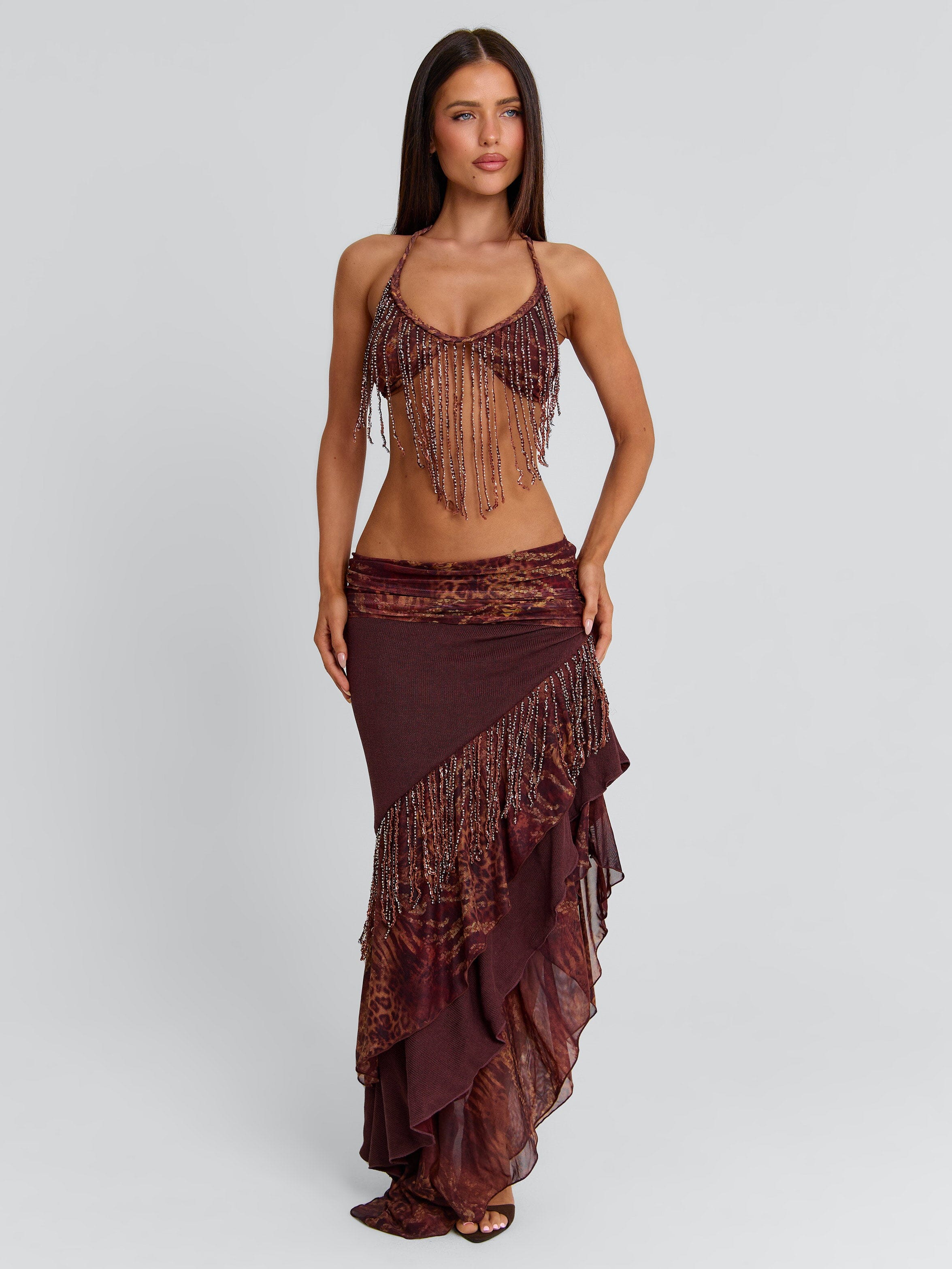 ROSAILINA MAXI SKIRT RAYELLA