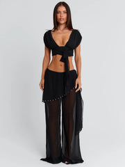 HAILLIE PANTS BLACK