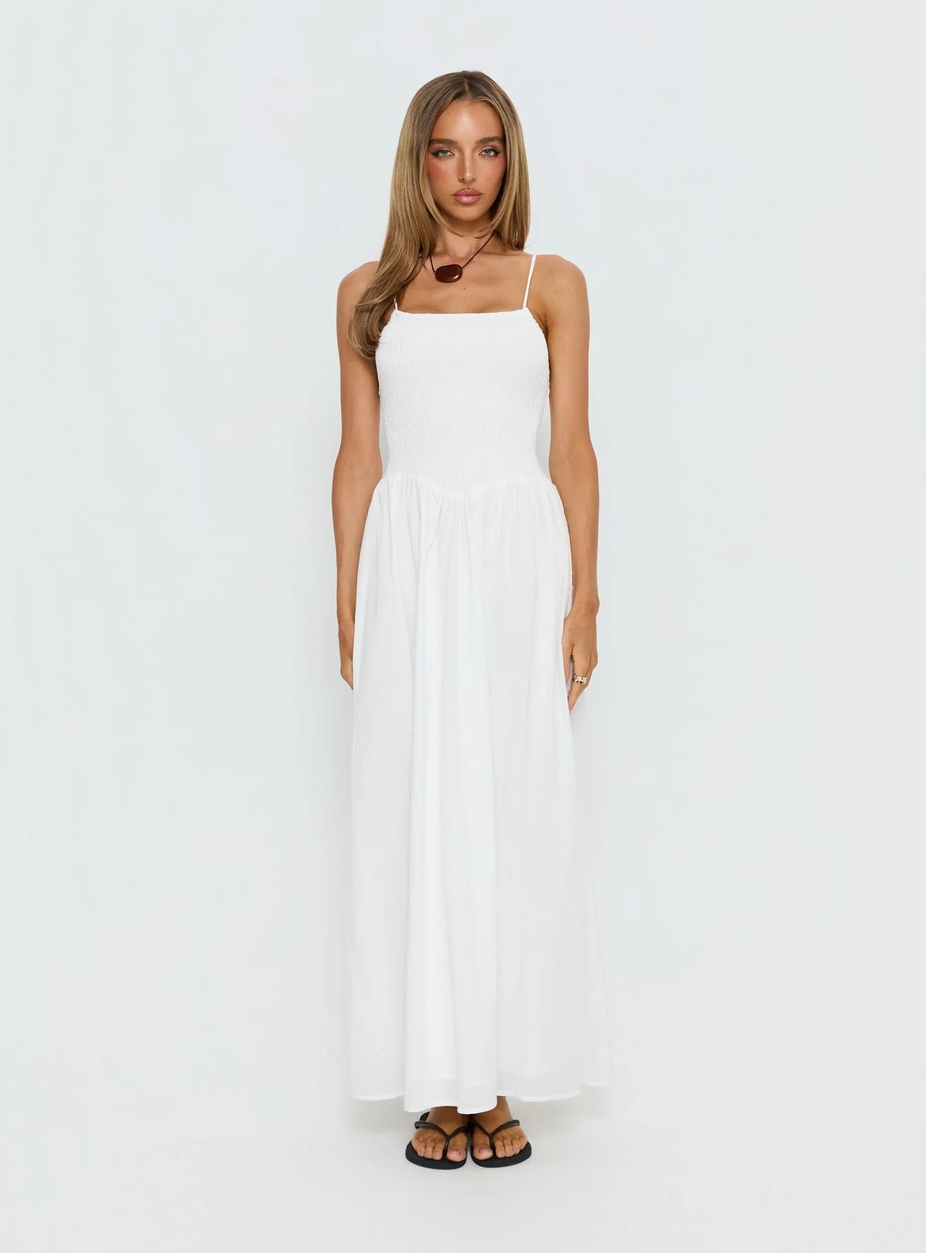 Carys Maxi Dress White