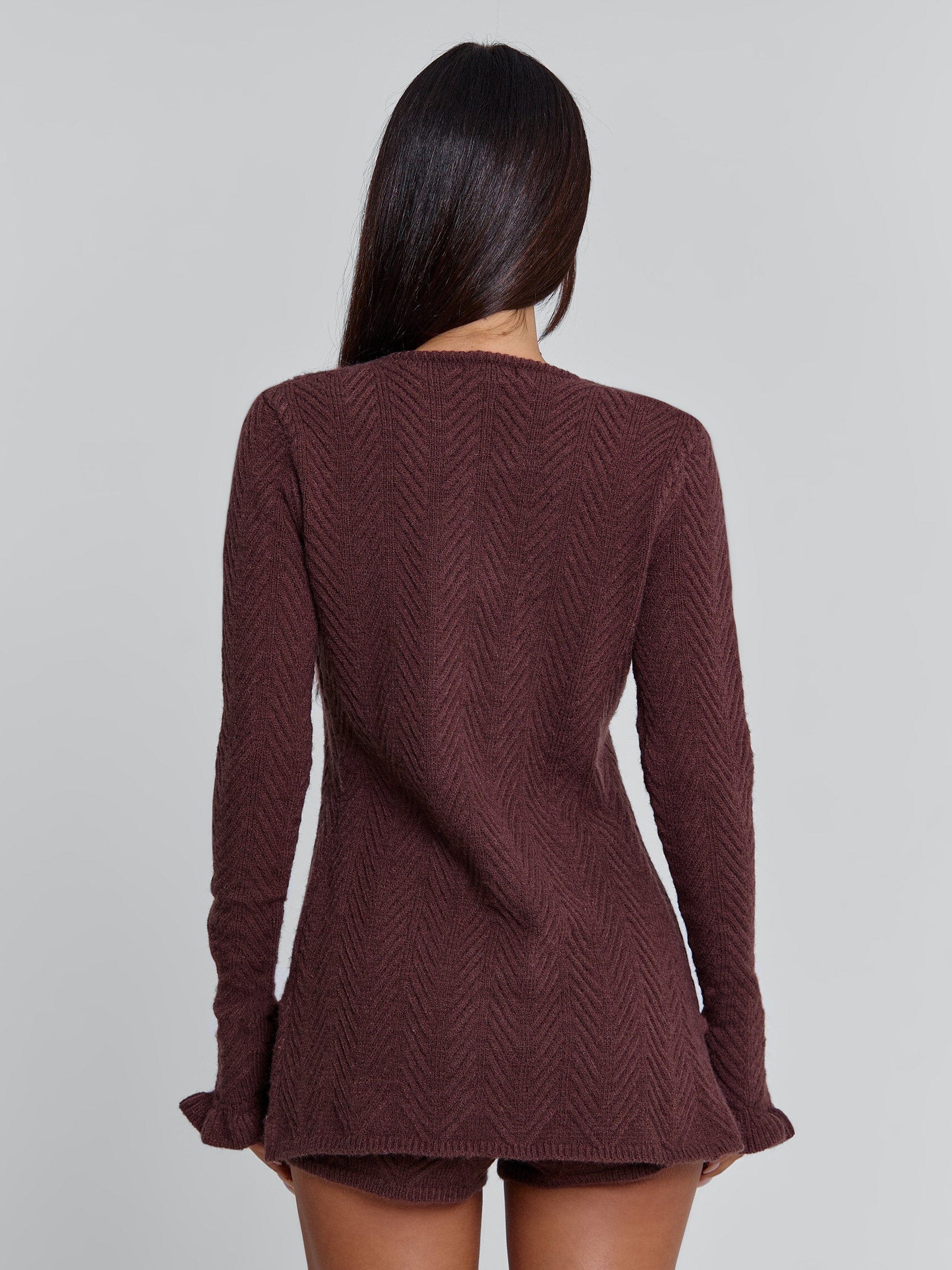 VELMA TOP CHOCOLATE