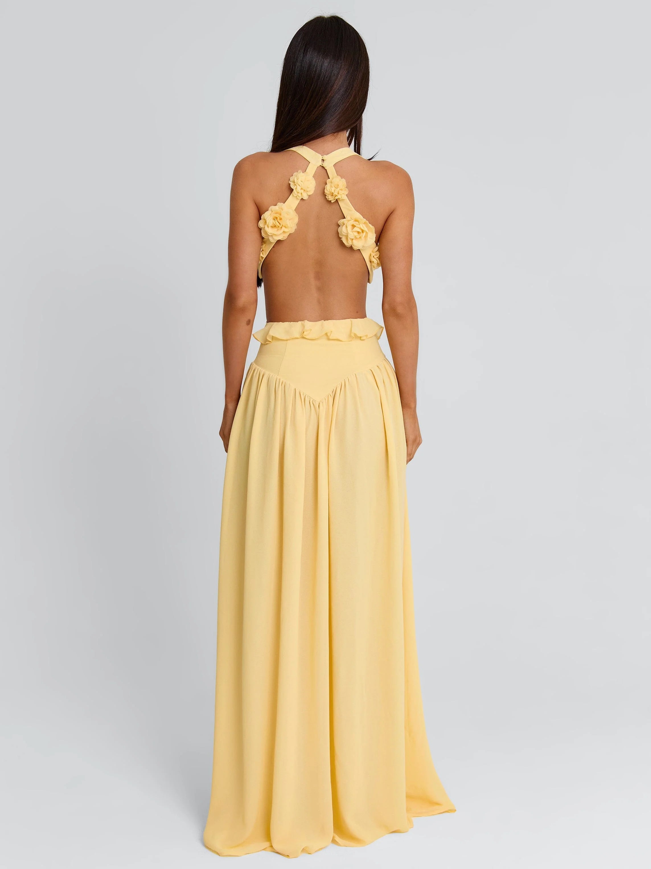 RAELYN MAXI DRESS YELLOW