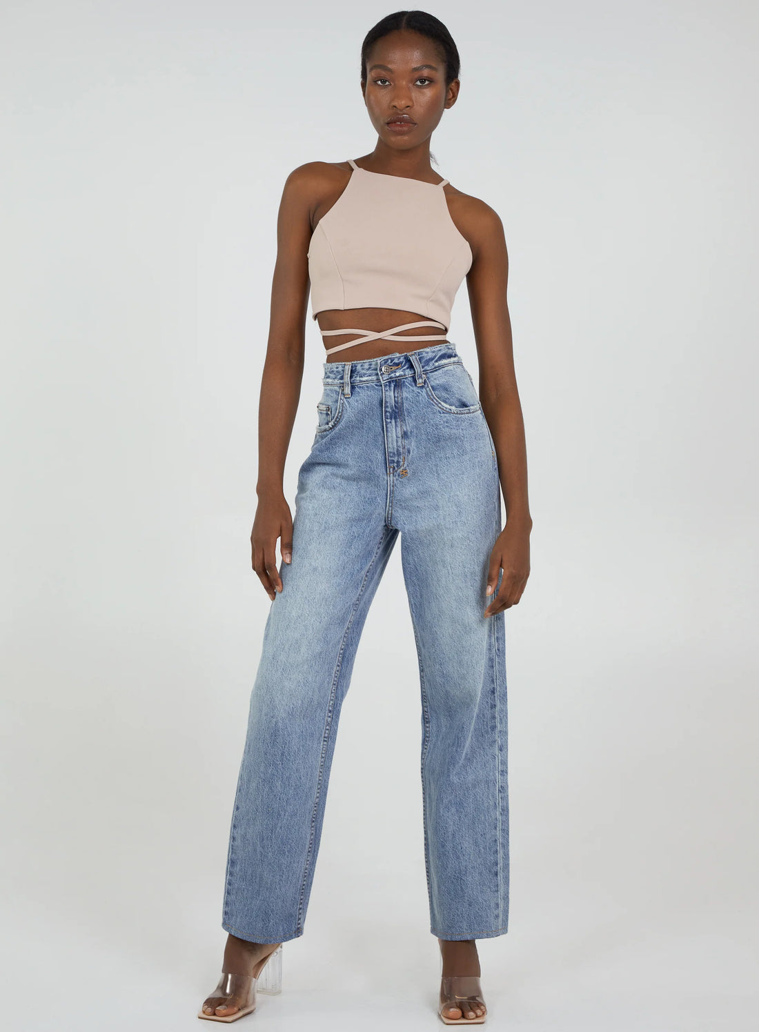 Tie Back Crop Top