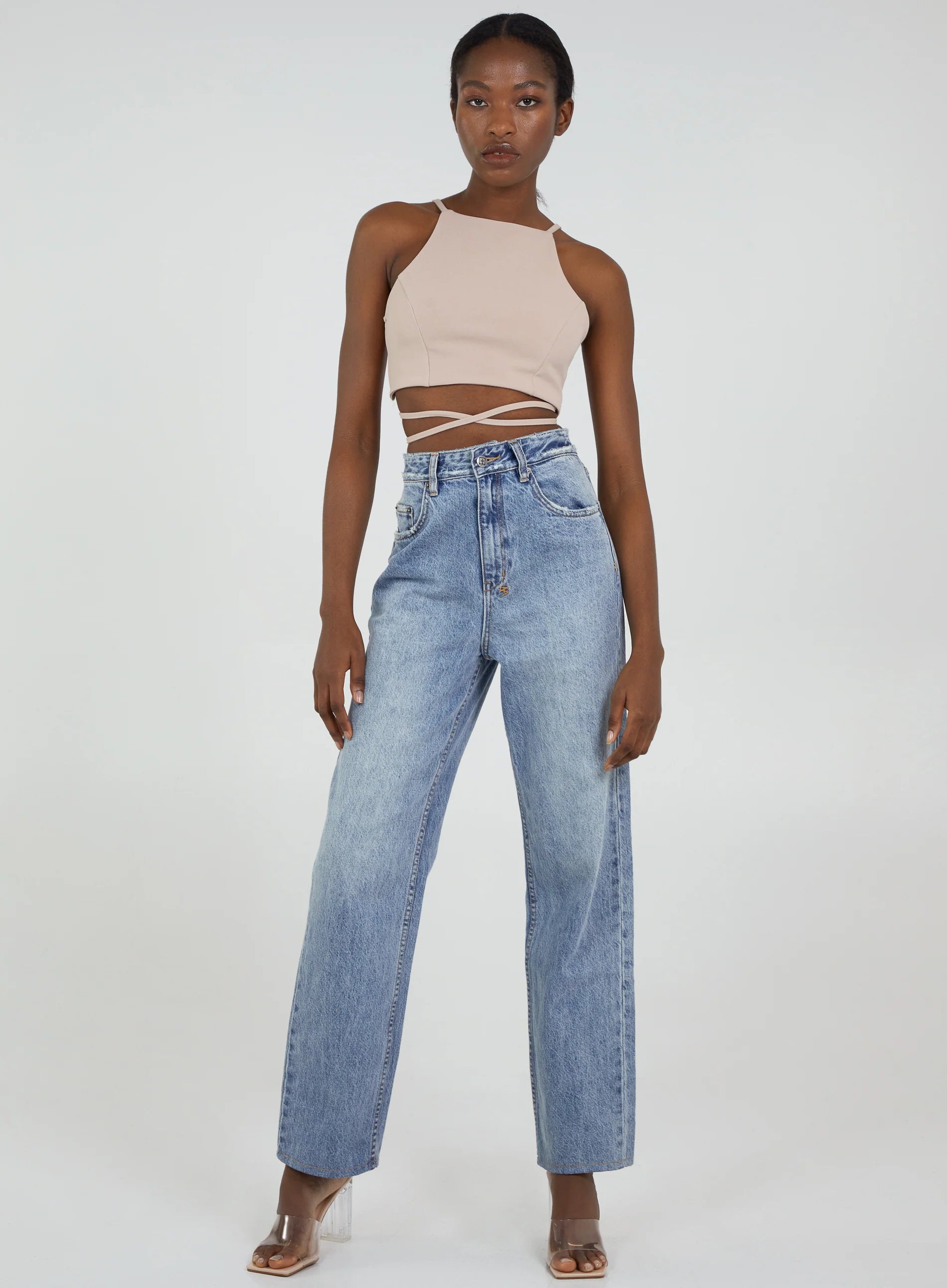 Tie Back Crop Top