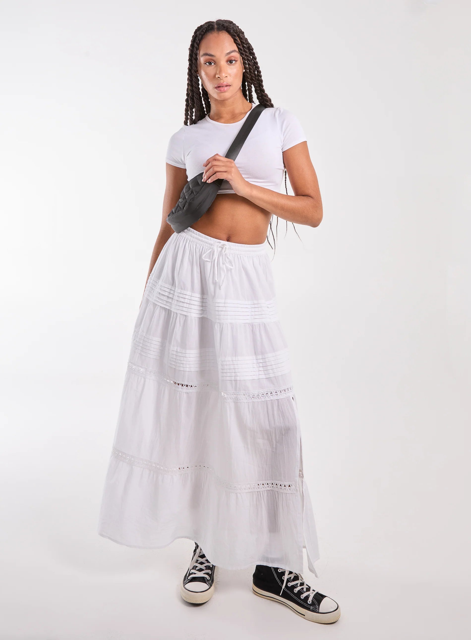 Prairie Tiered Maxi Skirt