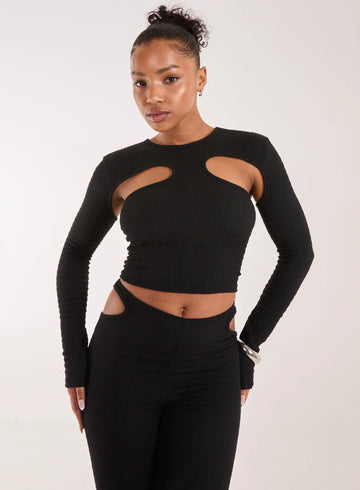 Popcorn Scoop Racer Long Sleeve Top