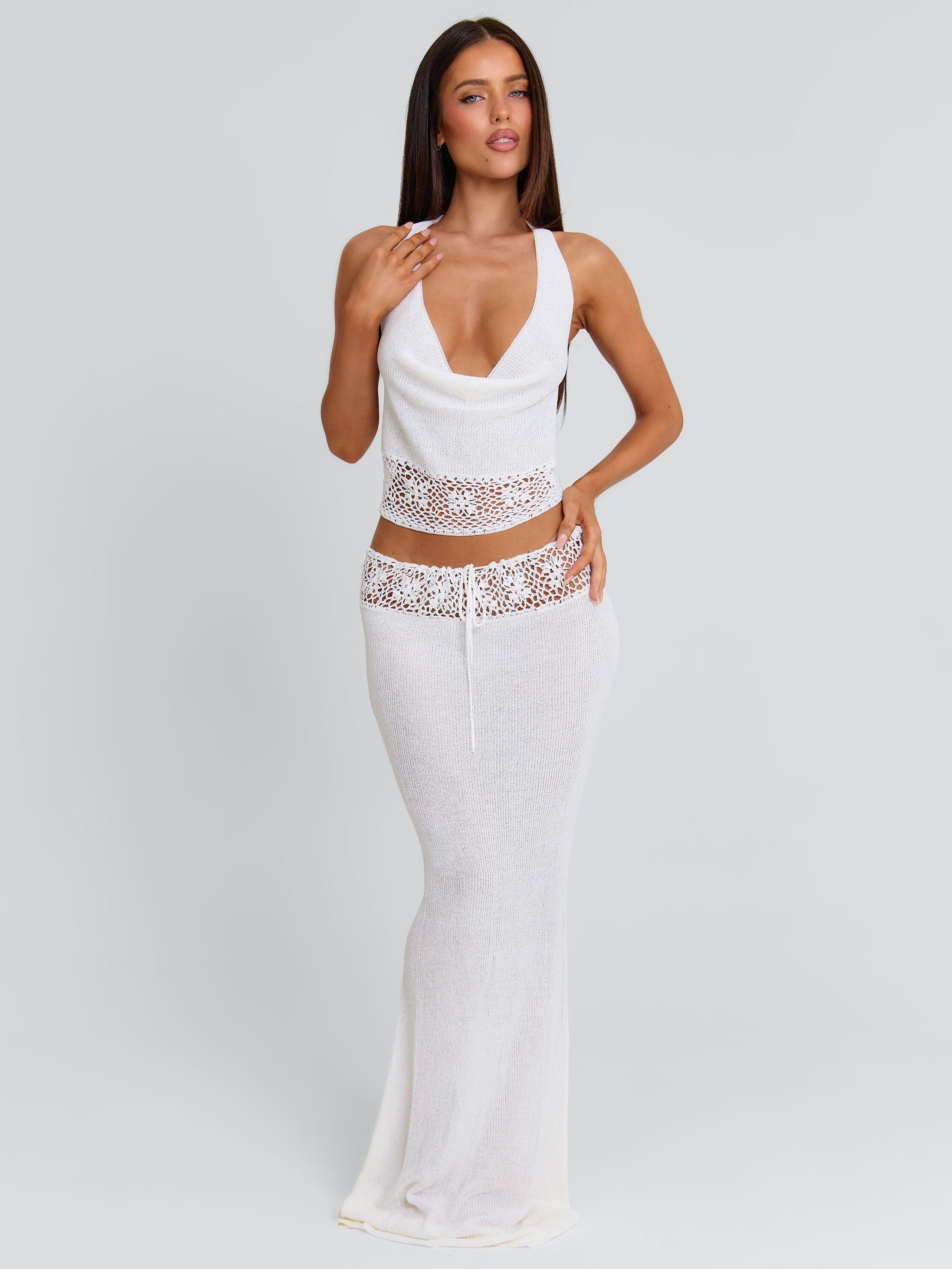 HARRIETT TOP WHITE