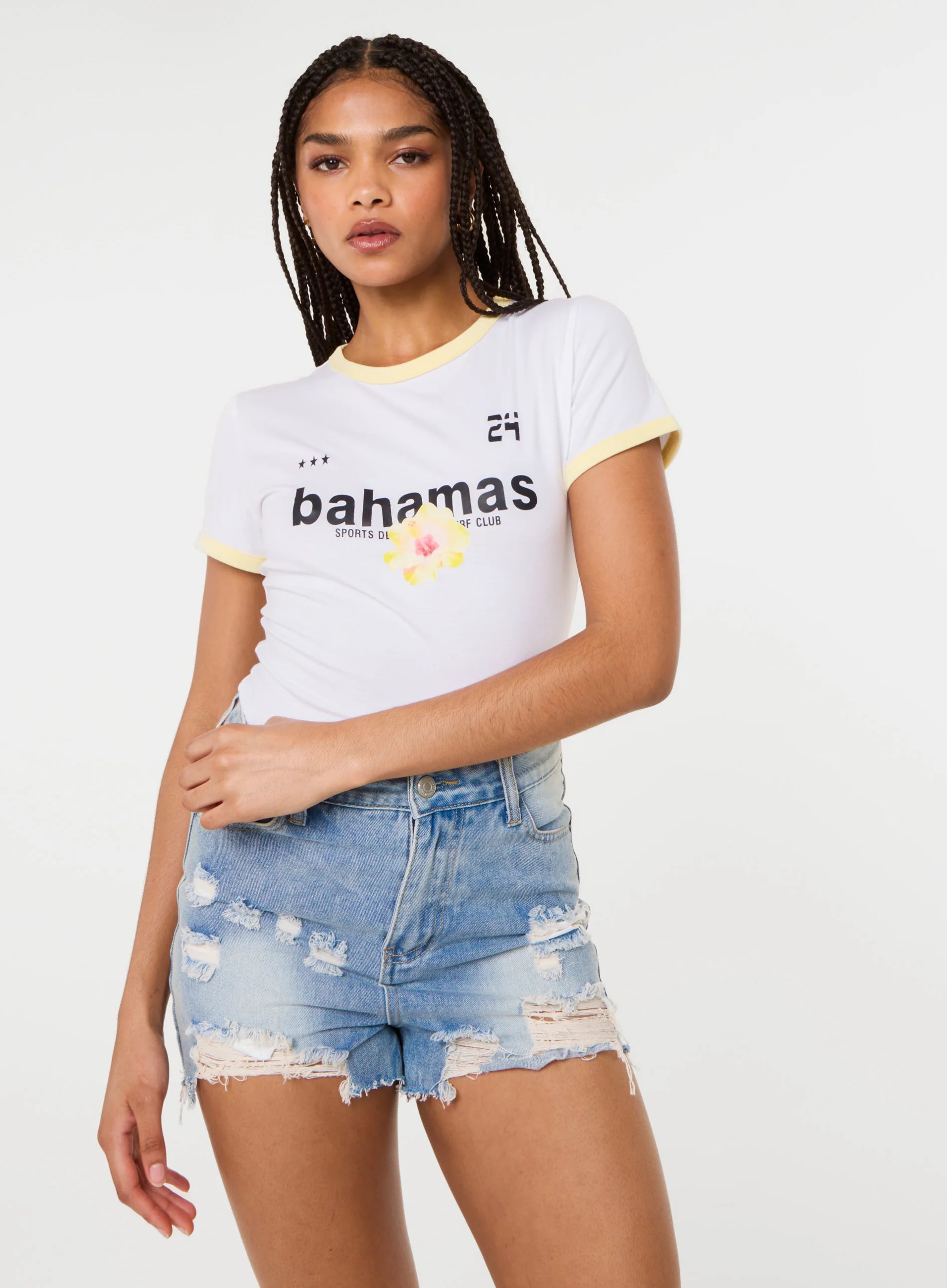 Hibiscus Sports T-Shirt