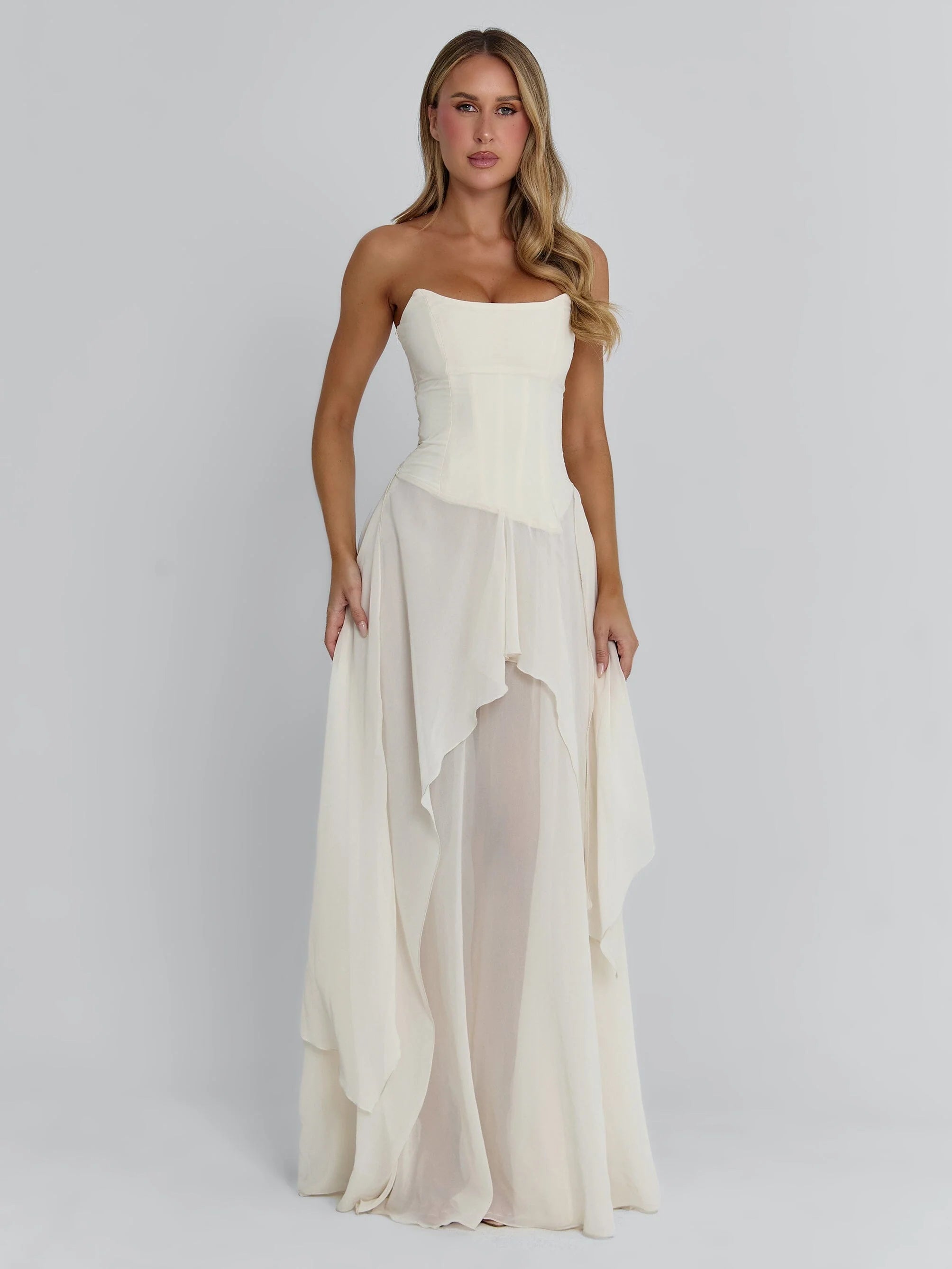 EISLEY MAXI DRESS IVORY
