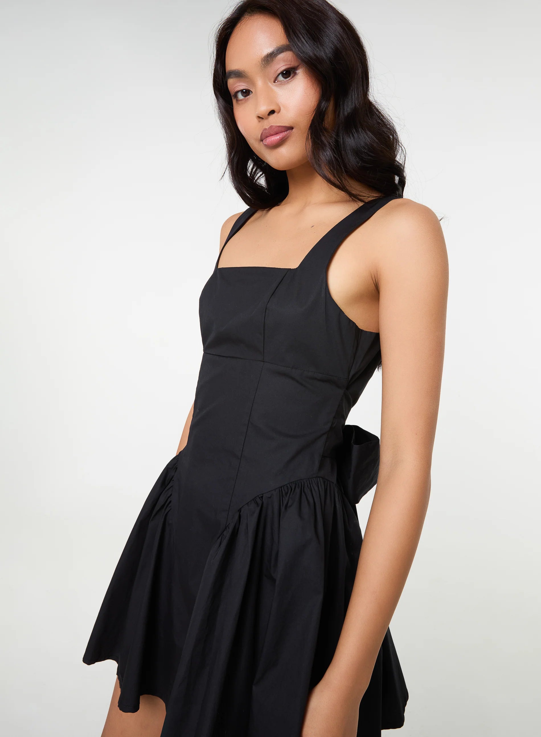 Bow Back Mini Dress