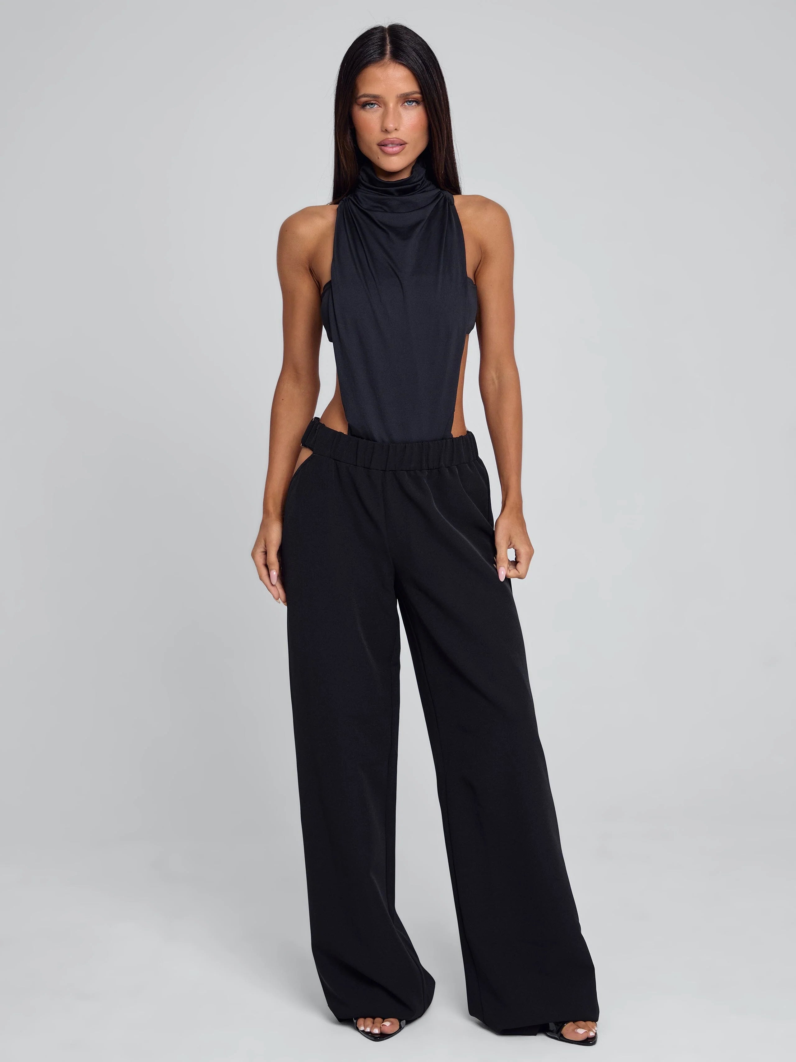 SAULA BODYSUIT BLACK