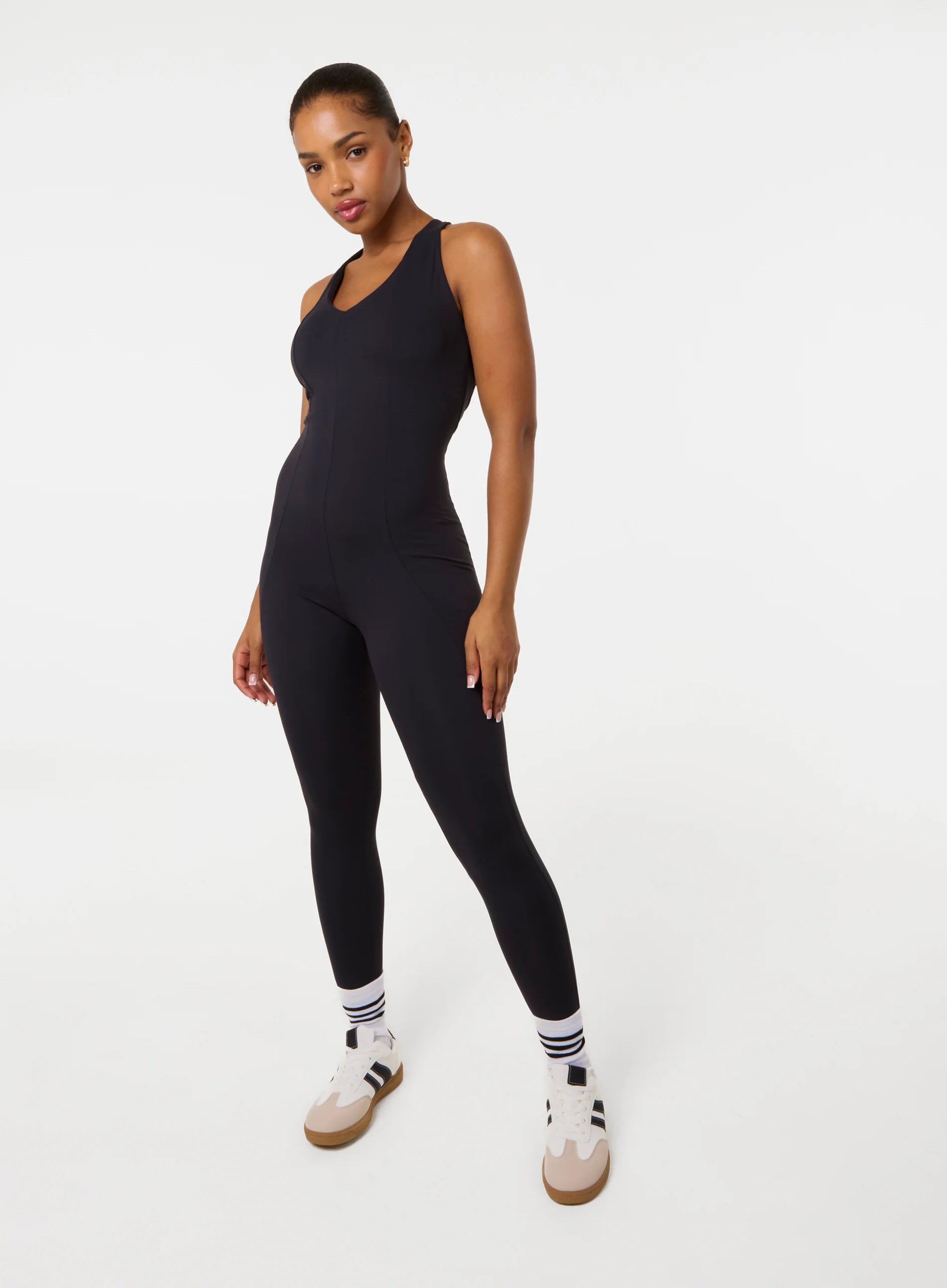 Strappy Back Unitard