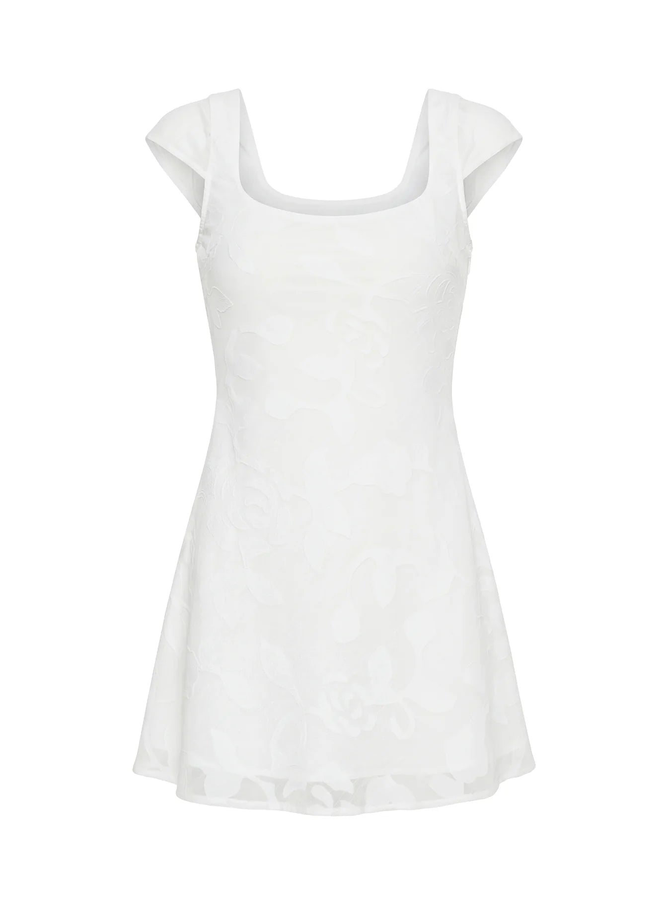 Lucienna Mini Dress White Floral
