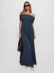 Field Of Dreams Maxi Dress Navy