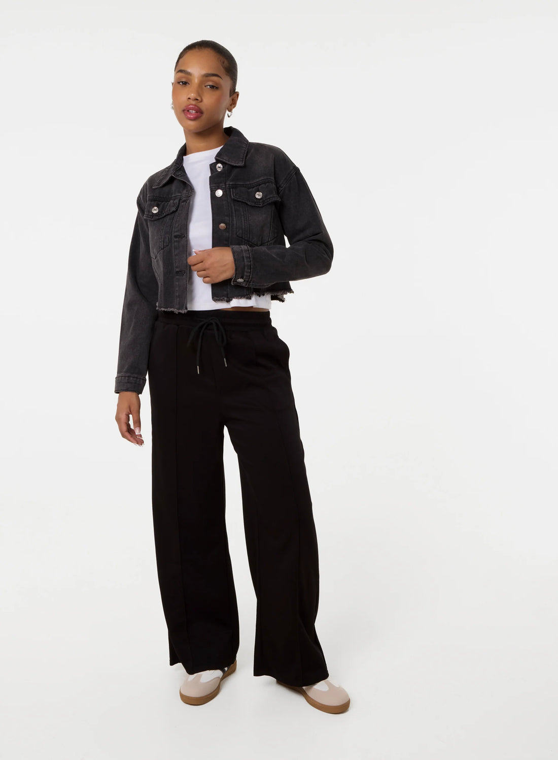 Cropped Denim Jacket