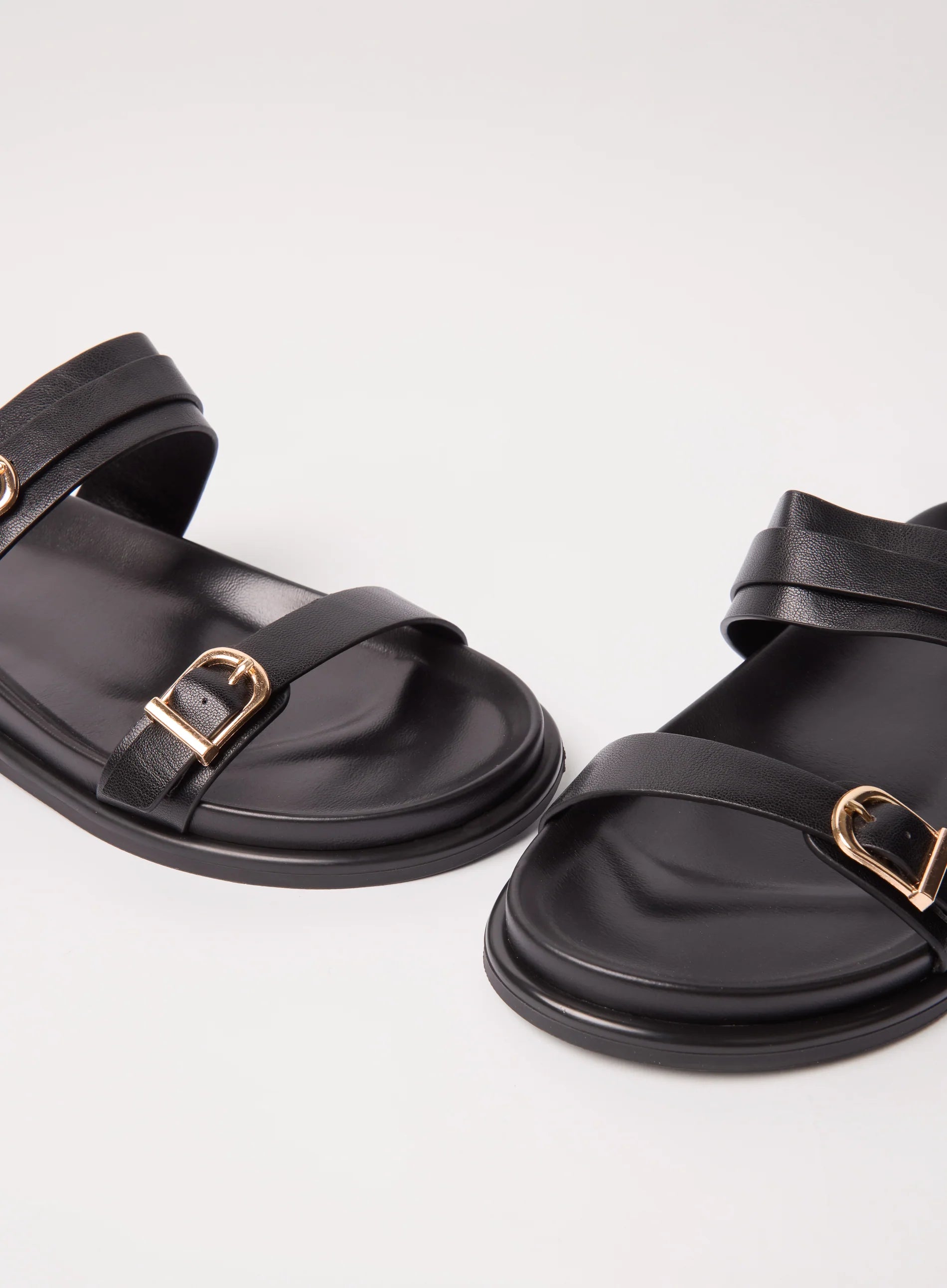 Buckled Strap Sandals