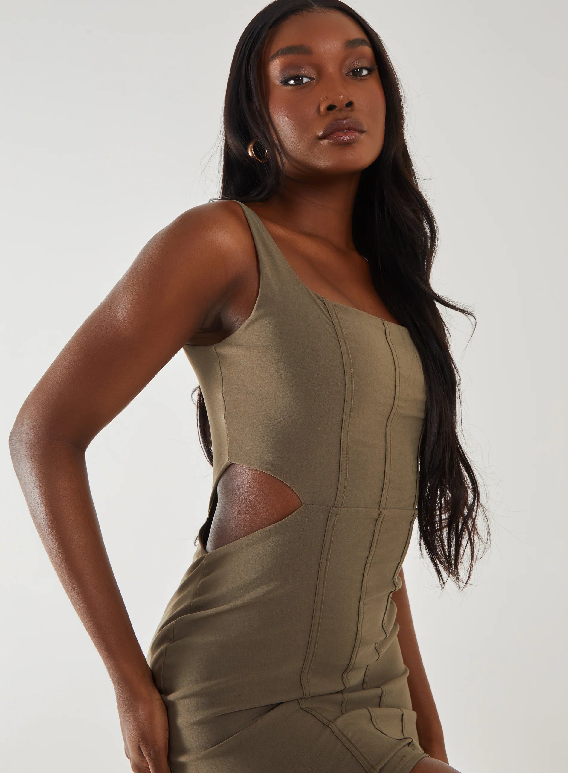 Cut Out Mini Dress