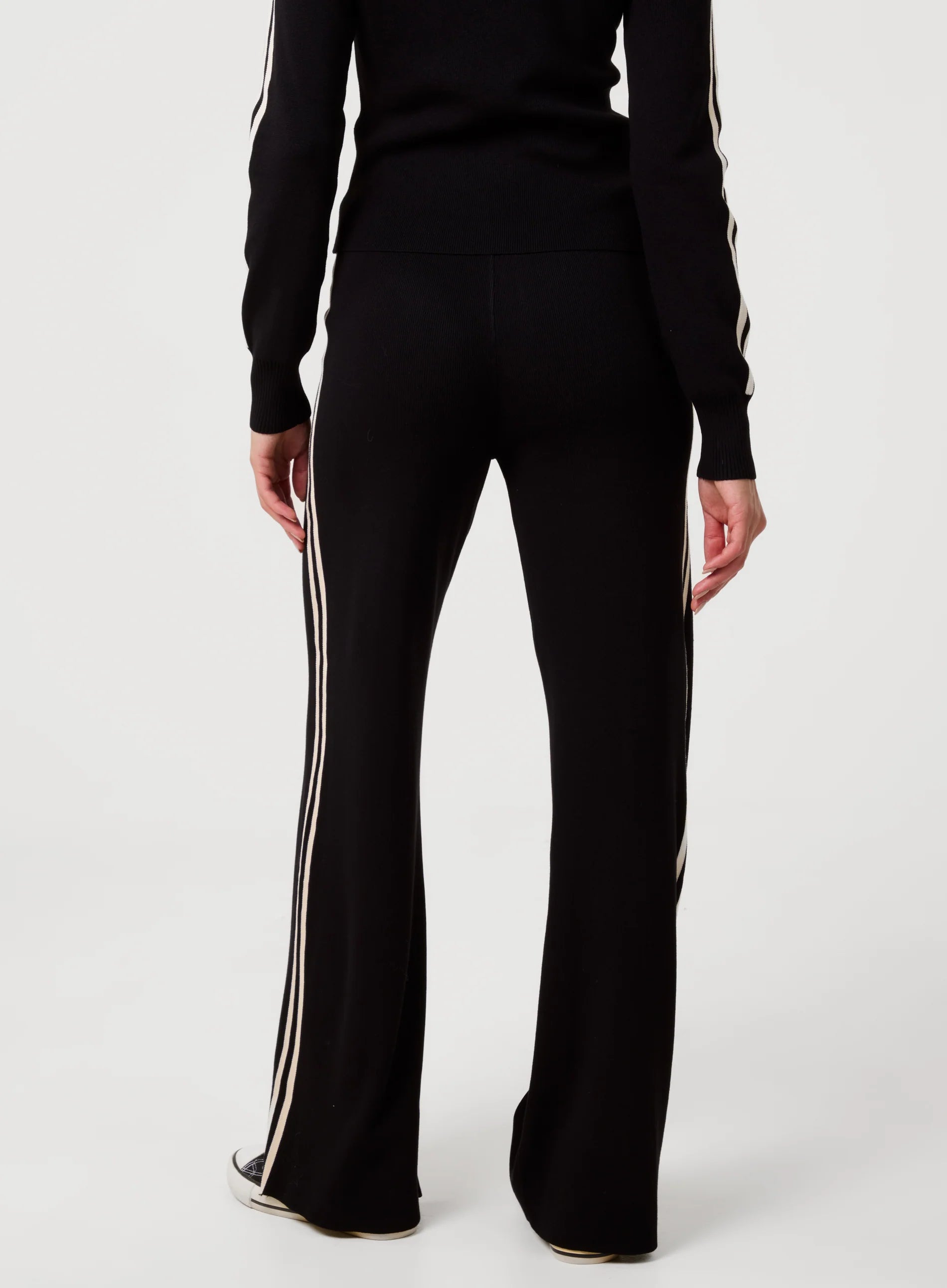 Side Stripe Wide Leg Joggers