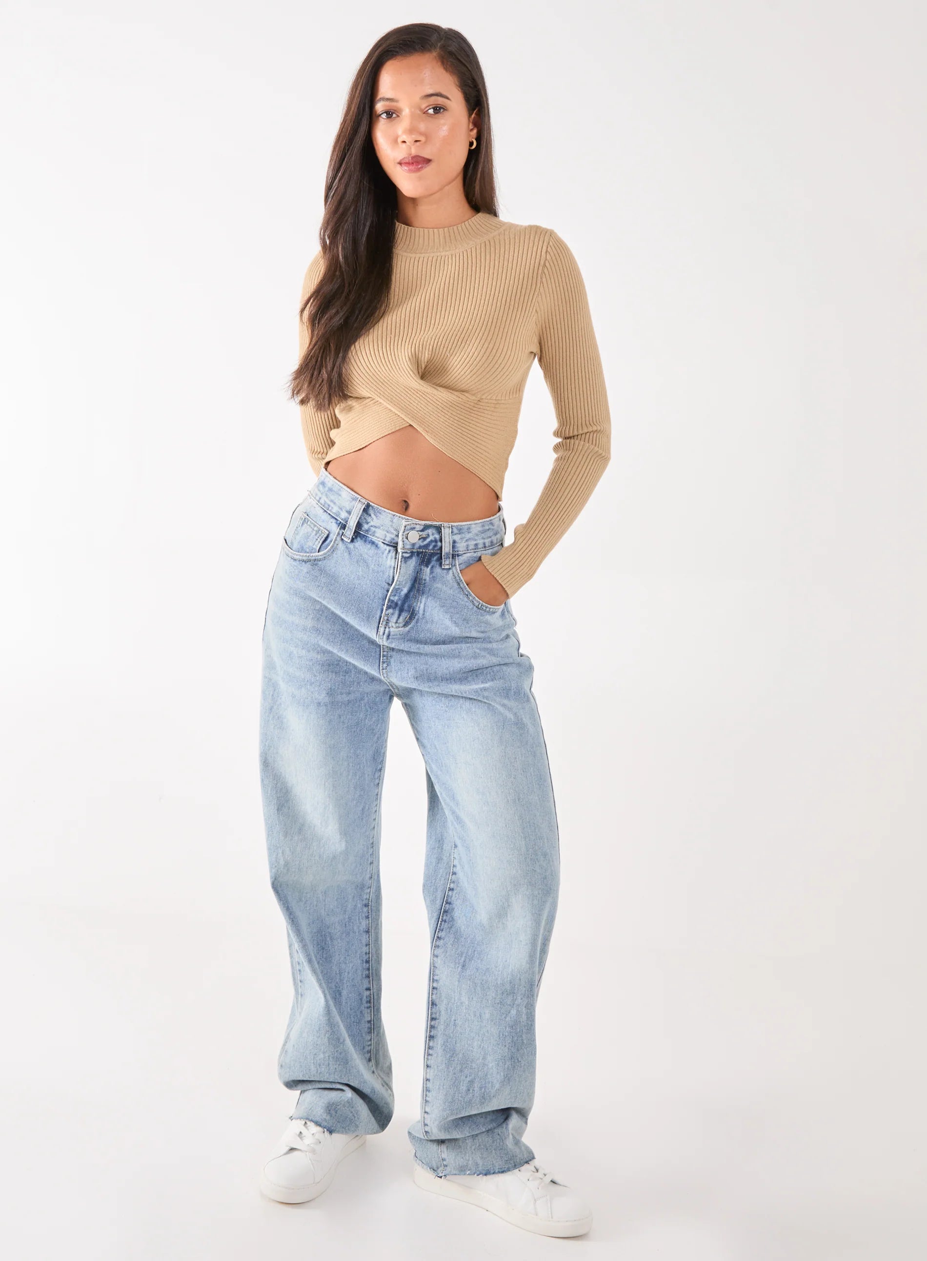 Twist Front Jumper