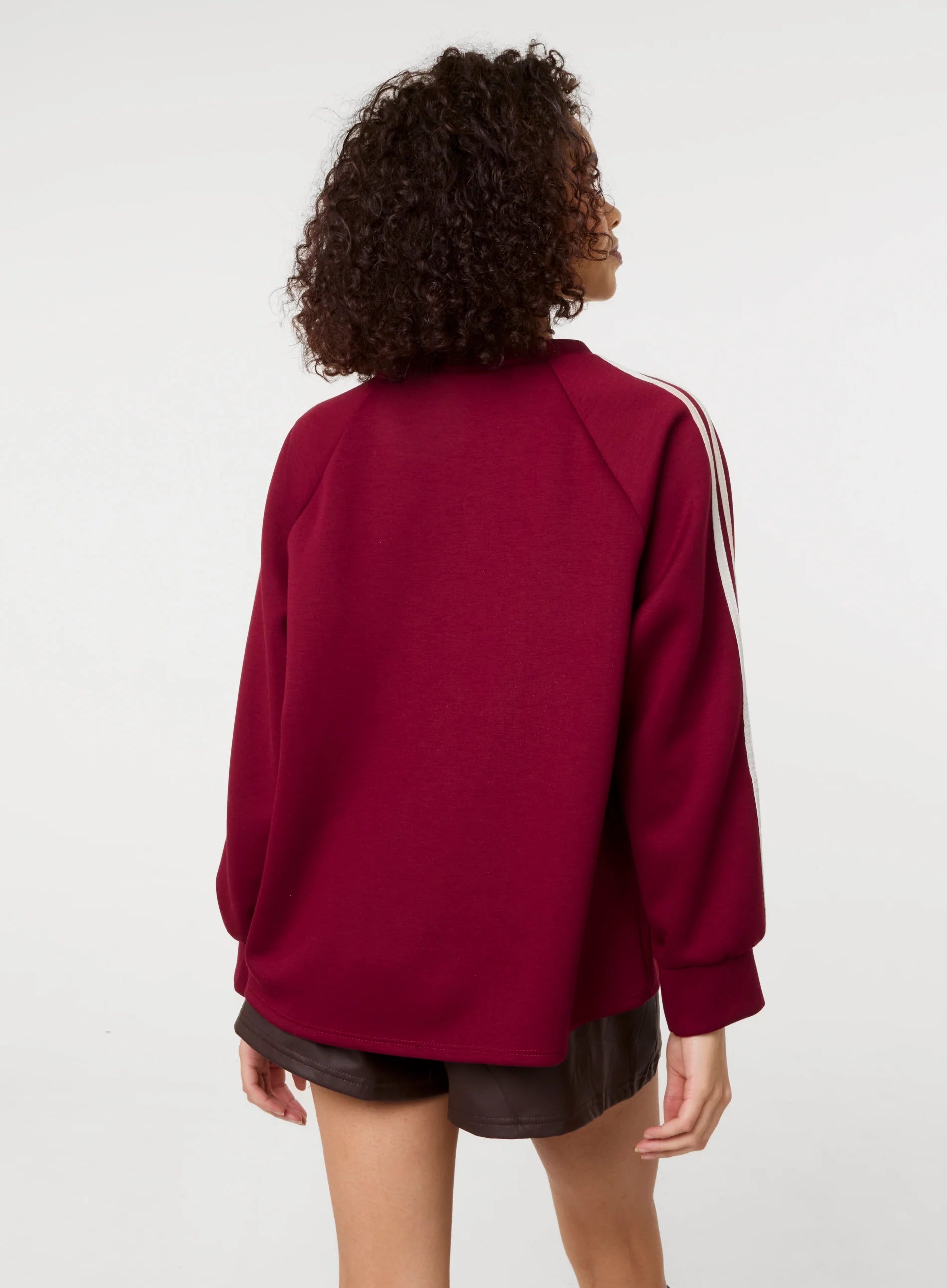 Metallic Leopard Long Sleeve Sports Jersey