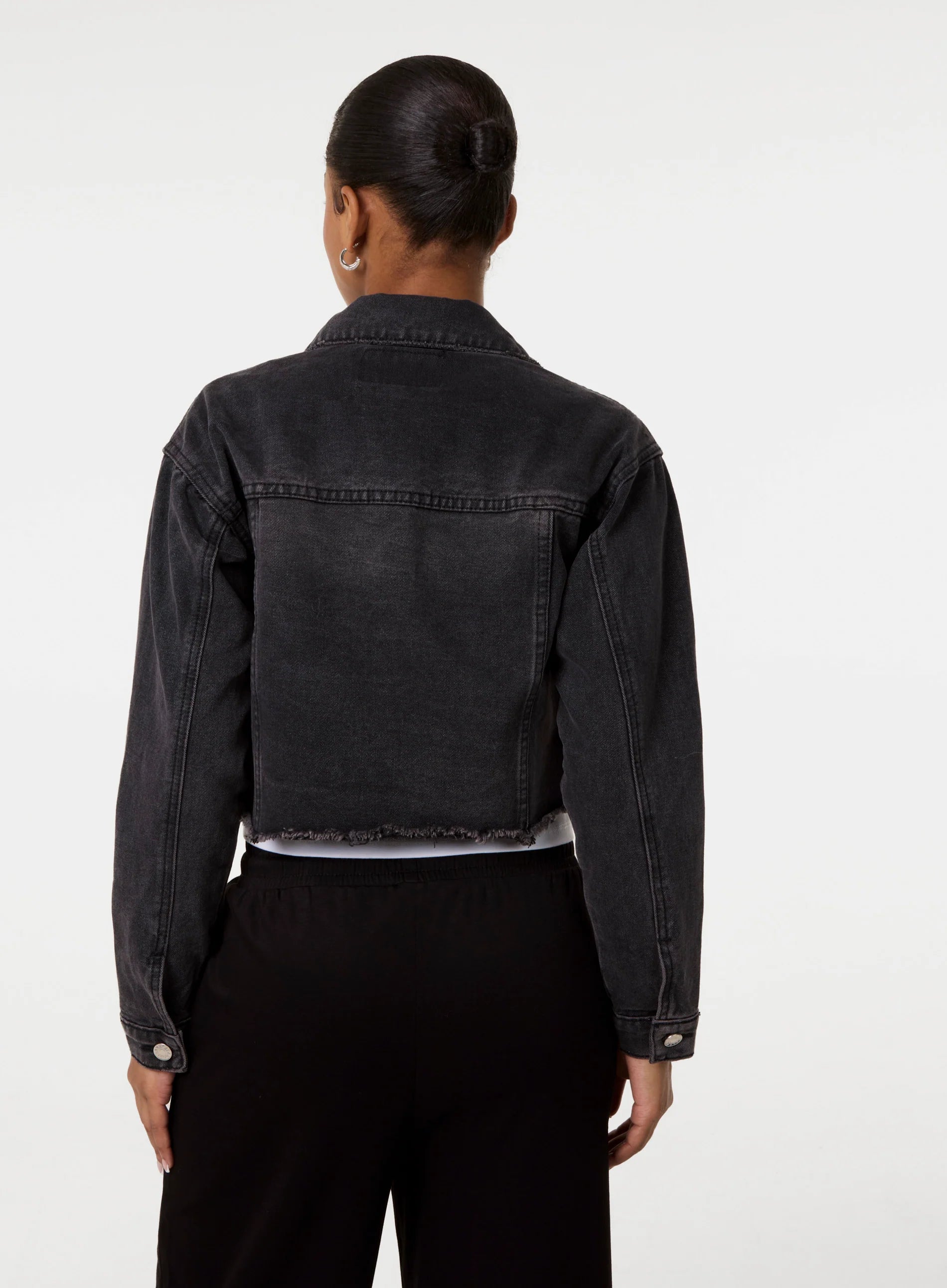 Cropped Denim Jacket