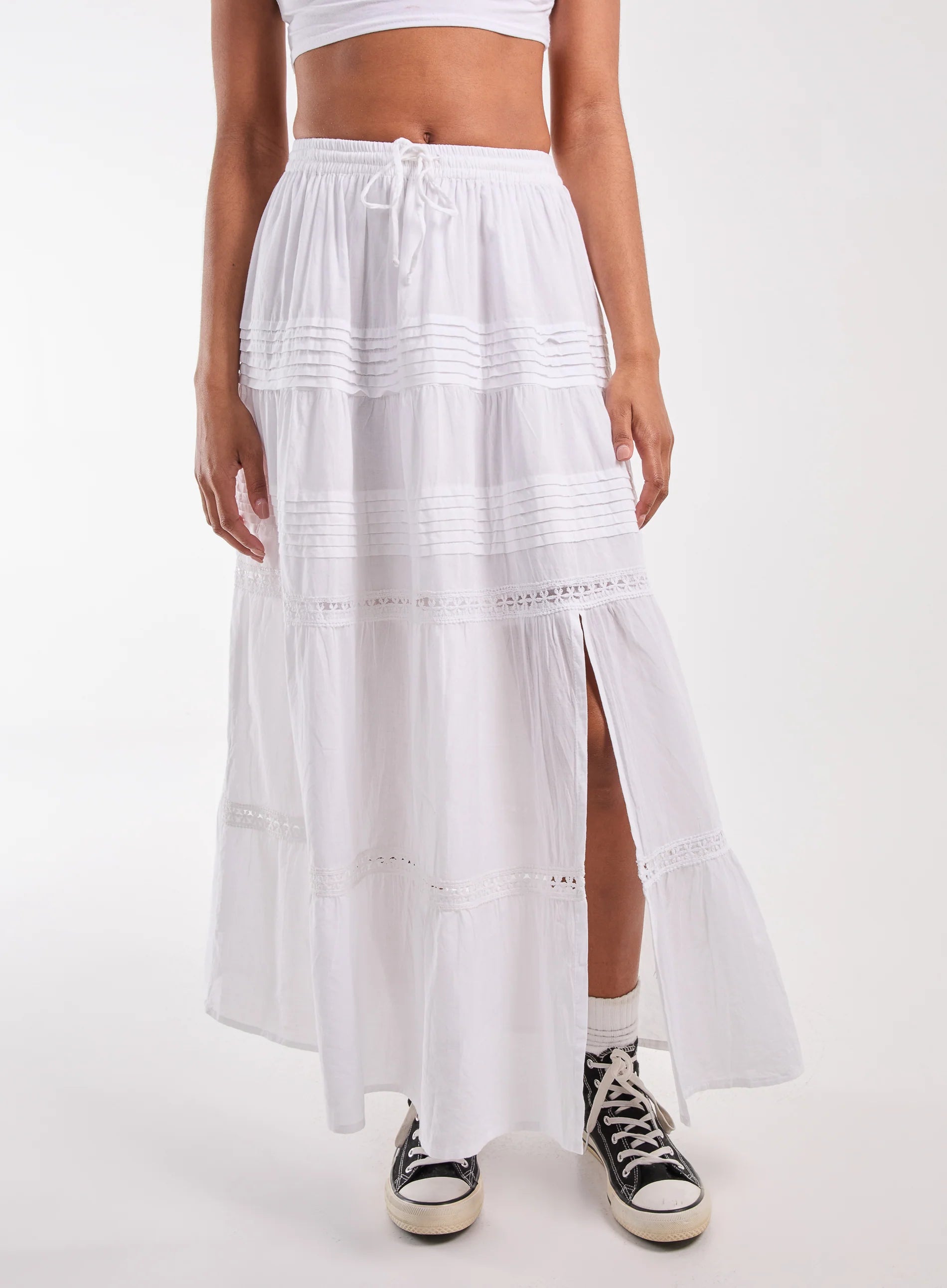 Prairie Tiered Maxi Skirt