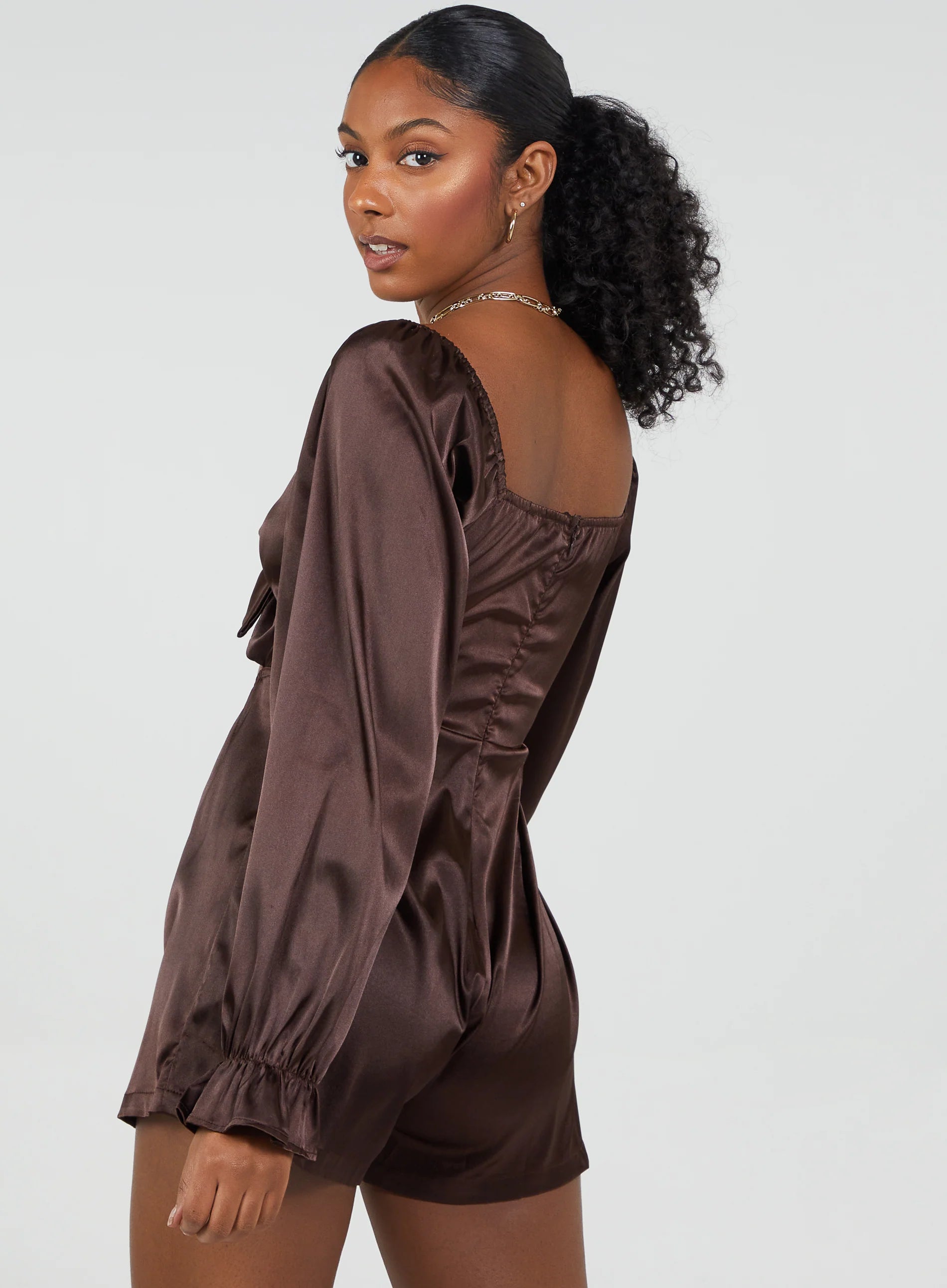 Tie Front Playsuit