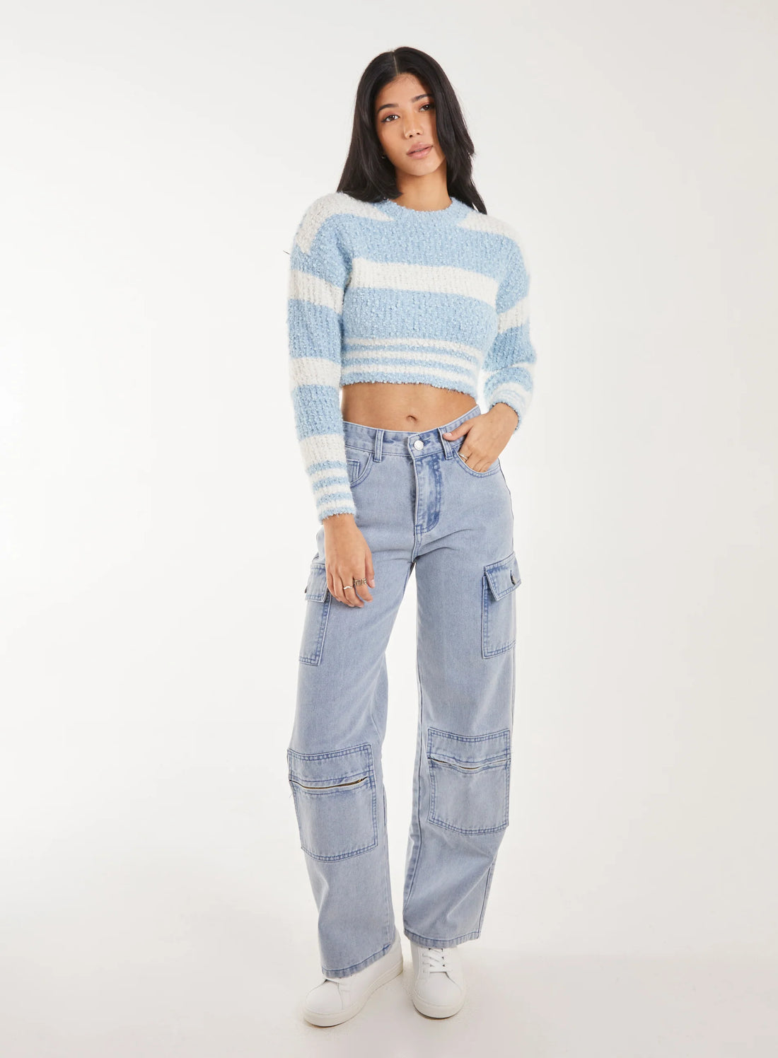 Fluffy Cropped jumper