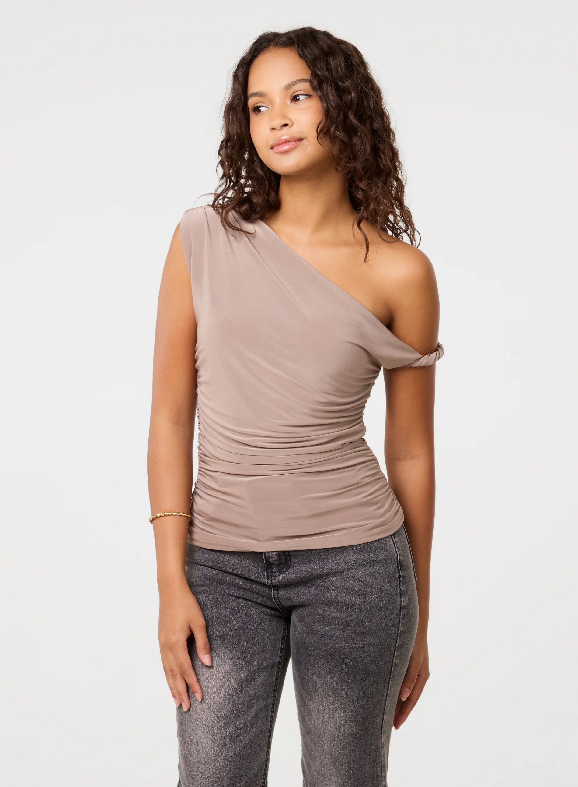 Twist Shoulder Top