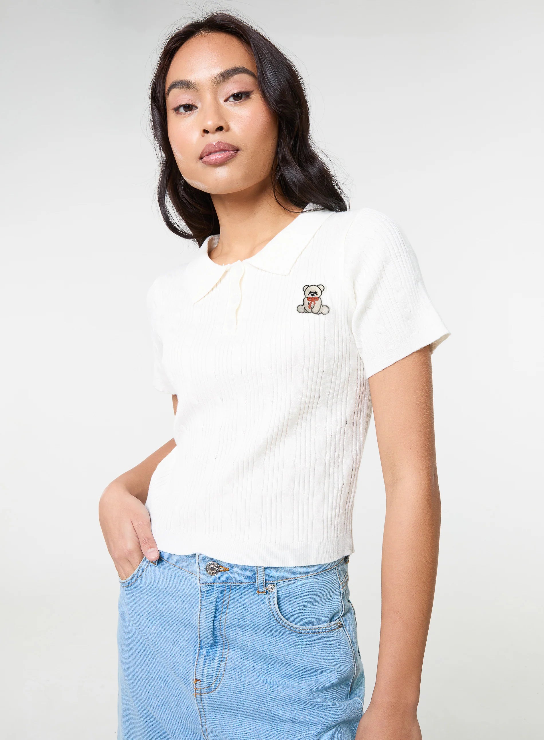 Cherub Cable Knit Top