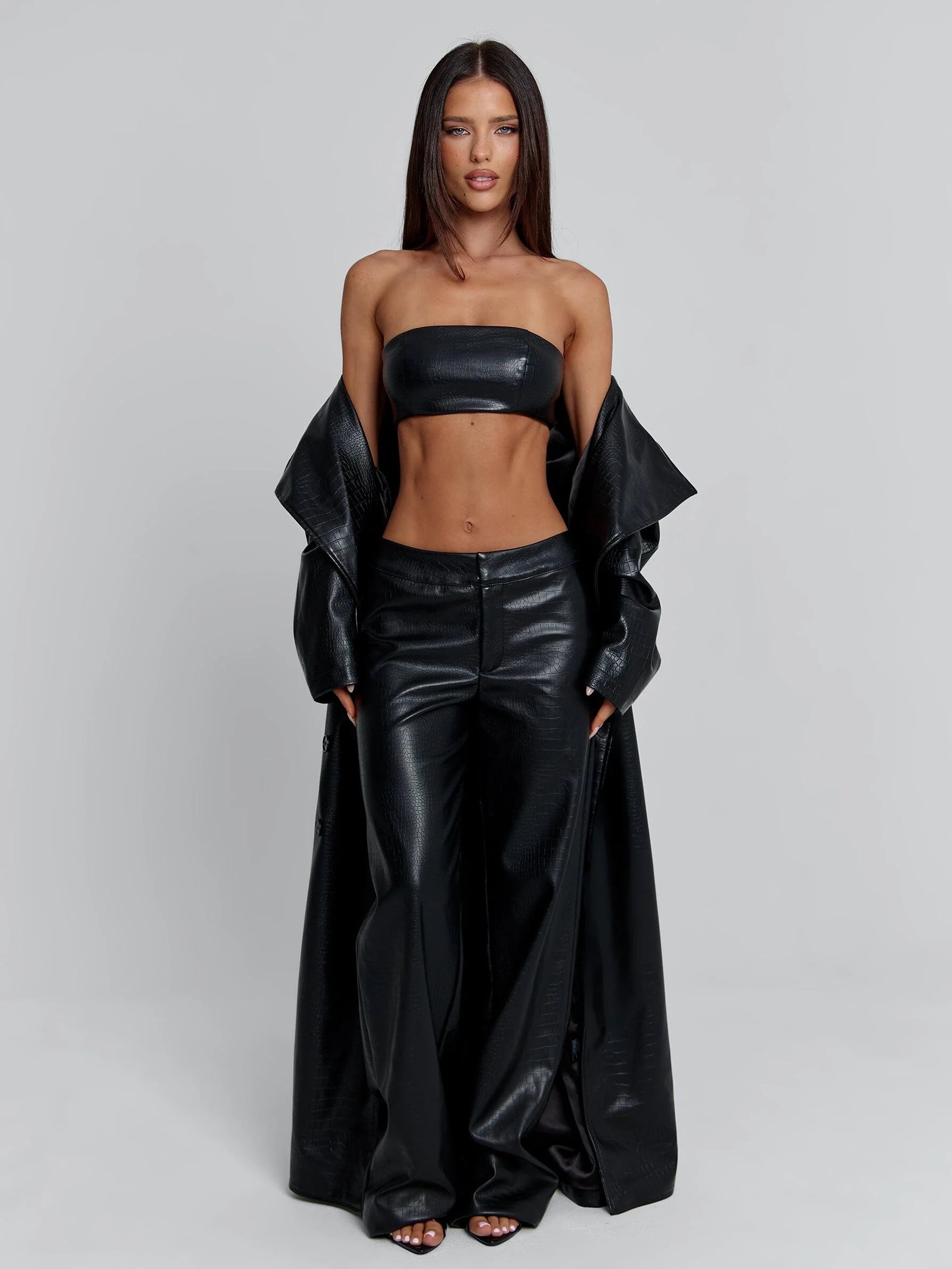 NOLITA TRENCH COAT BLACK