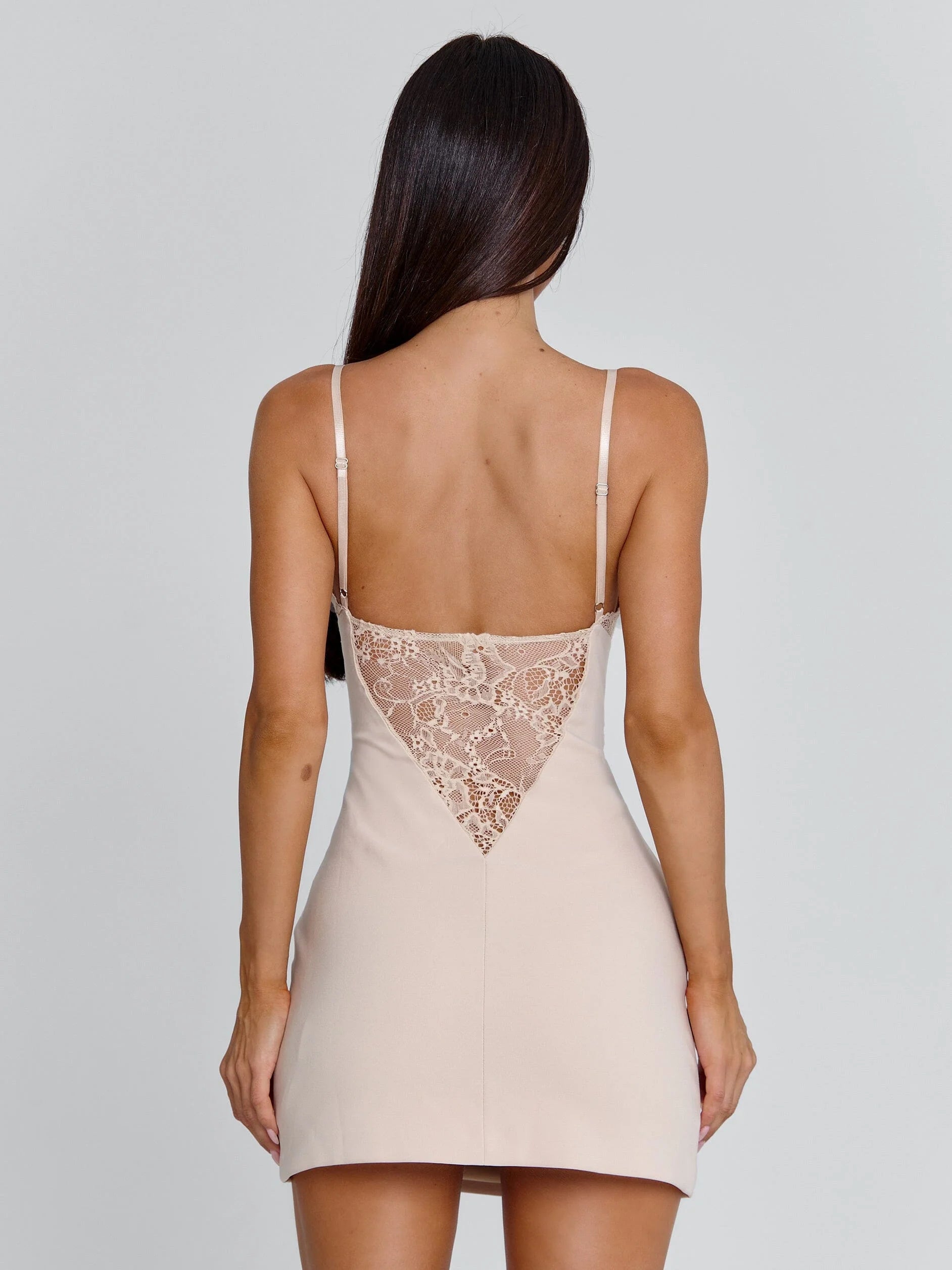 SEANA MINI DRESS NUDE