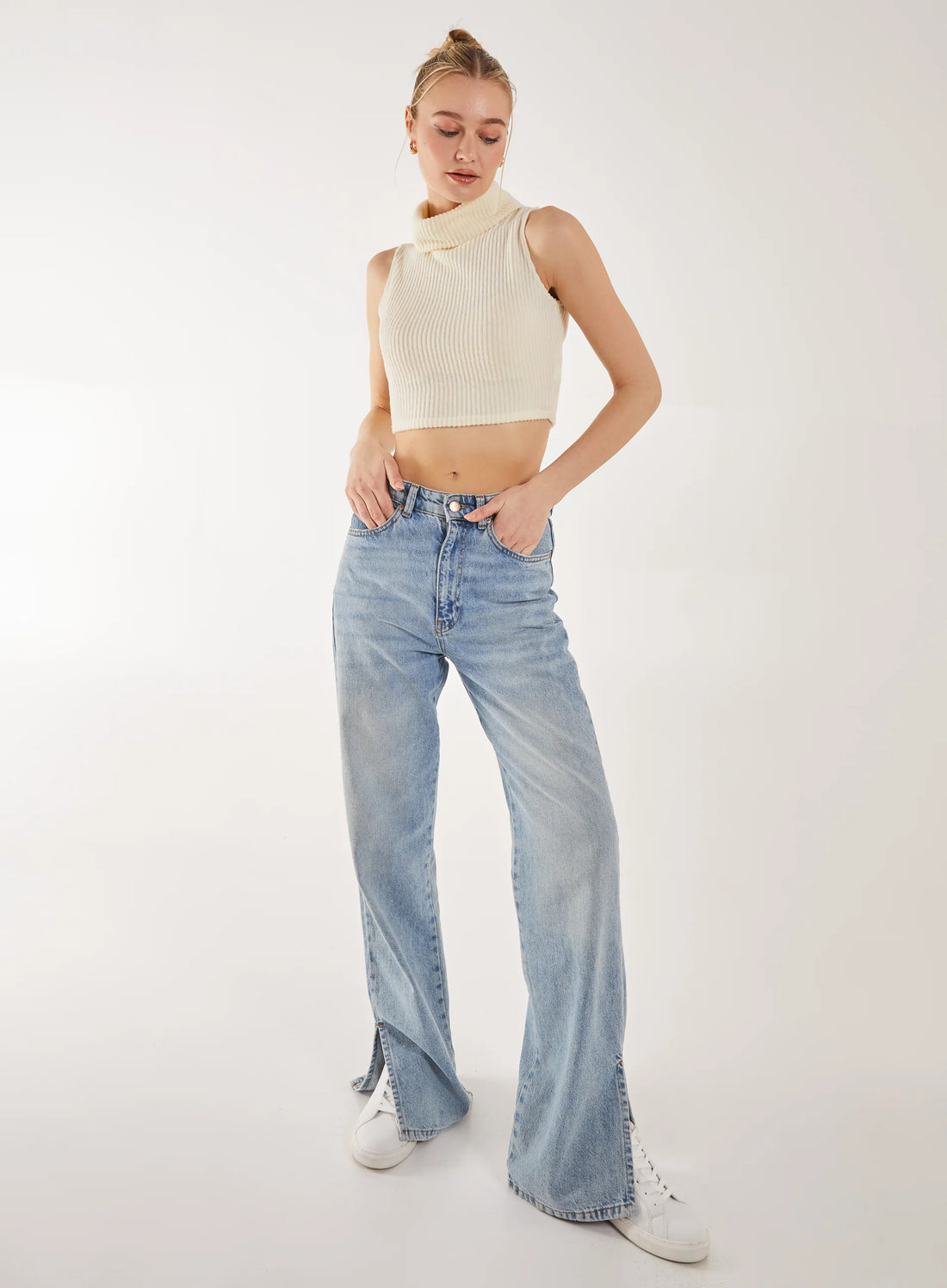 Brushed Racer Rib Vest