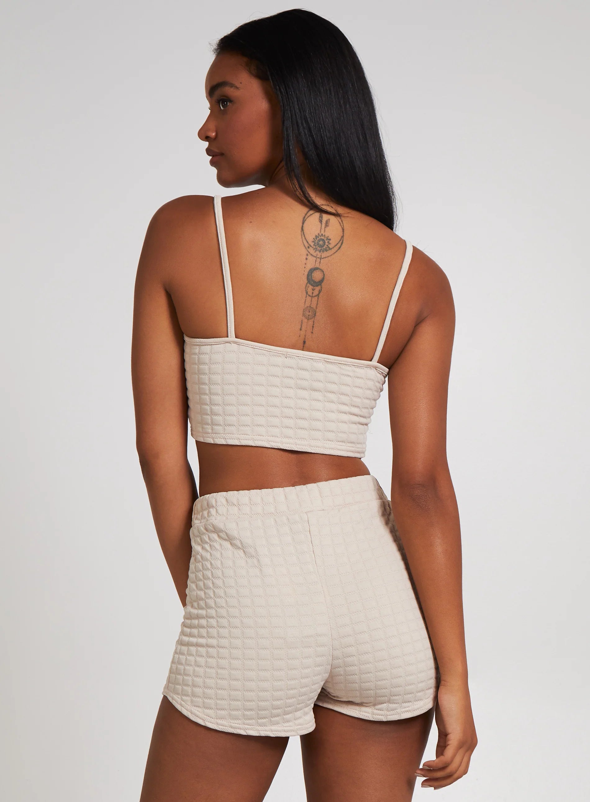 Quilted Crop Top
