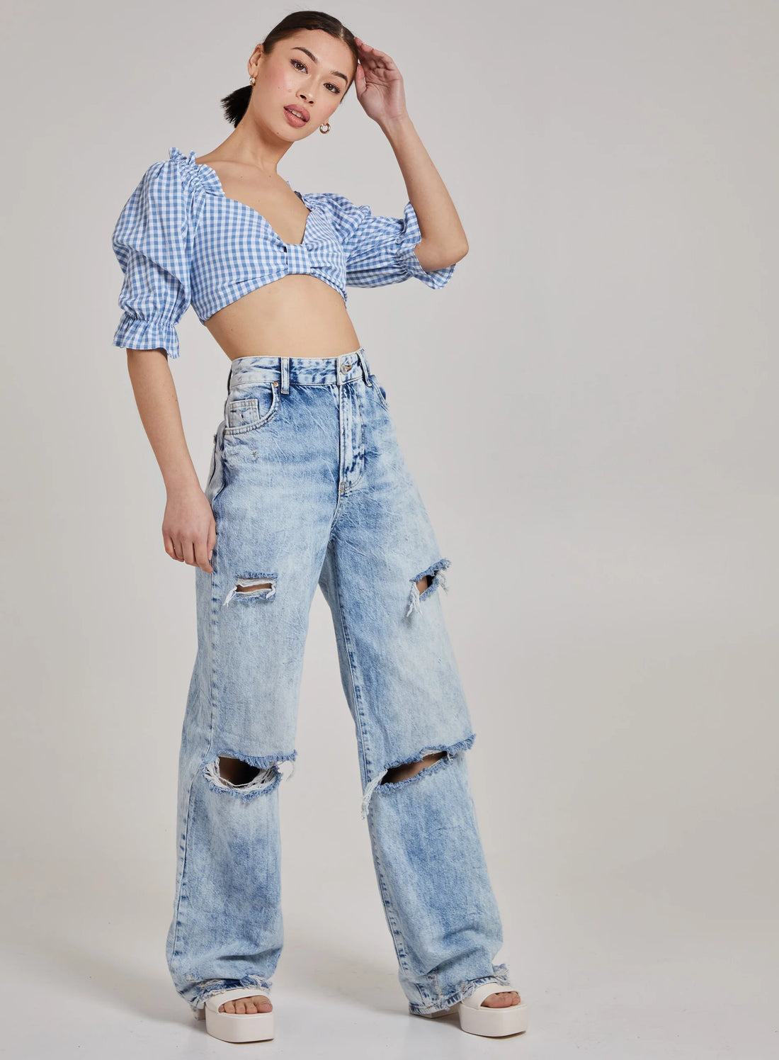 Cropped Check Top