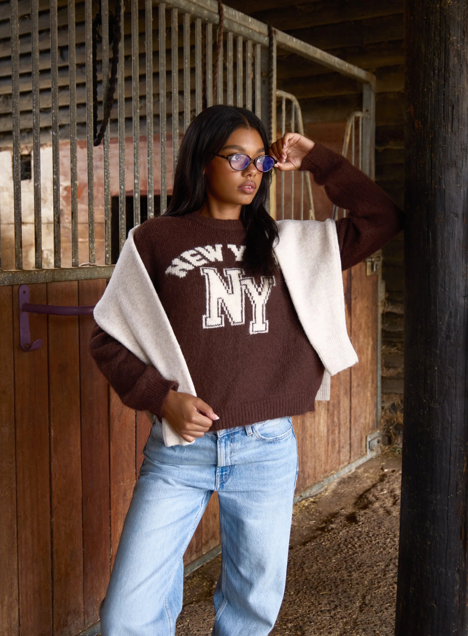 Knitted New York Jumper